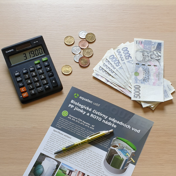 Dotace na domovní čistírny odpadních vod pro obce