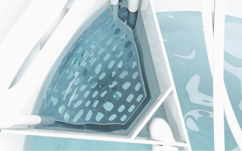 3D vizualizace domovní čistírny odpadních vod Aquatec AT