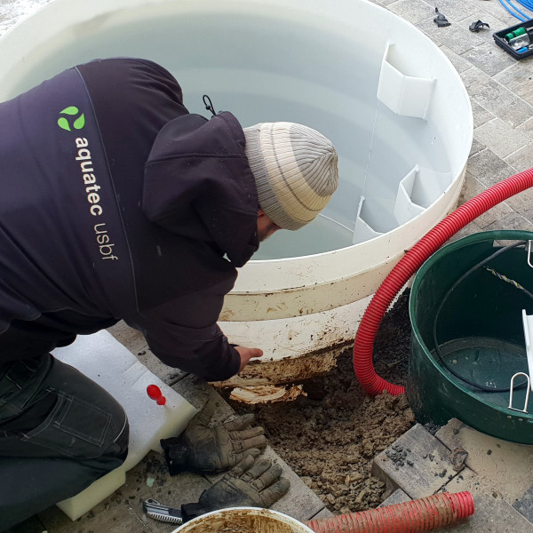 Záruční i pozáruční servis domovních čistíren odpadních vod Aquatec AT