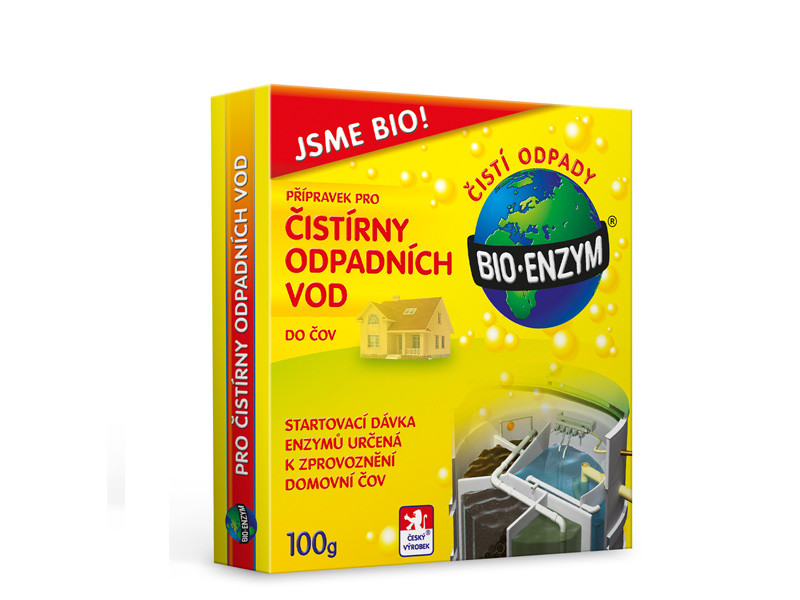 Bioenzym pro čistírny odpadních vod (100 g)