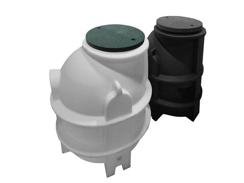 Vodoměrná šachta V-1000/1300 ROTO (v provedení černá / bílá)