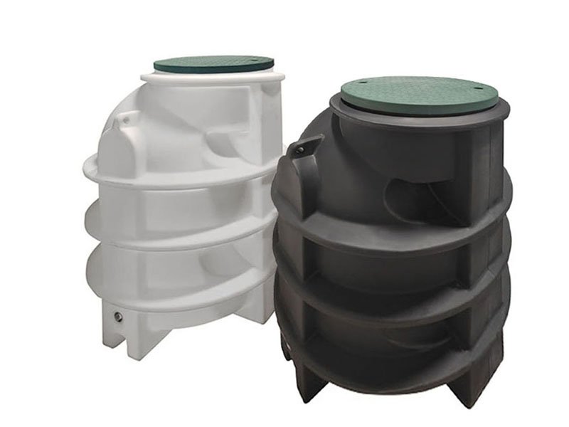 Vodoměrná šachta V-1200/1500 ROTO (v provedení černá / bílá)